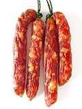fatty chinese pork sausages