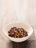 dried red chili flakes