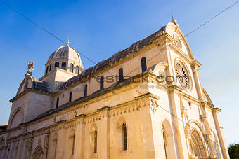 St. James's cathedral in the city of Sibenik in Dalmatia, Croati