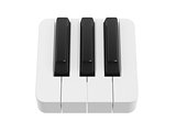 piano keyboard symbol