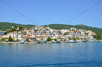 Skiathos town, Greece