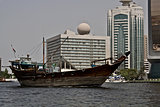Old boat in Dubai