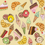 sweets pattern