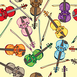 violin pattern