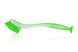 Green cleaning brush