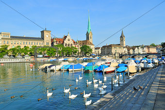 Zurich  in summer