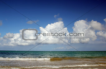 Spectacular beach scene, Puerto Rico