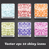6 Vector  Shiny Icons