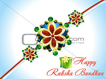 abstract raksha bandhan rakhi background
