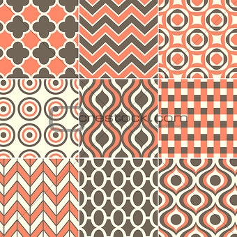 retro seamless pattern