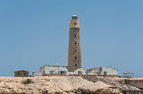 Old lighthouse on an island