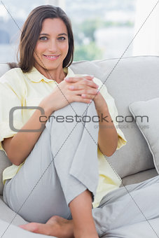 Portrait of a beautiful woman resting