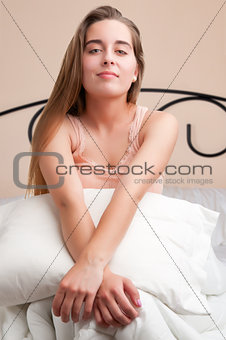 Sitting in the Bed