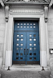 St-Joseph Oratory, blue door 