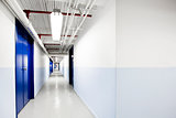 Endless Blue Corridor 