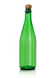Green Empty Glass Bottle