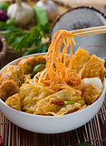 singapore curry noodle