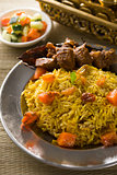 arab rice, ramadan foods in middle east usually served with tand