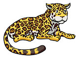 Cartoon Jaguar Cat