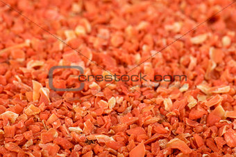Dried carrot background
