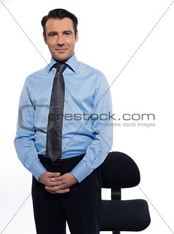 Handsome businessman man portrait