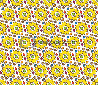 Abstract summer pattern