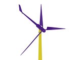 Lilac windmill 