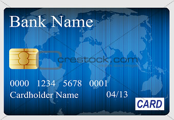 Credit card vector illustration