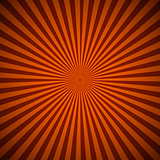 Orange radial rays abstract background
