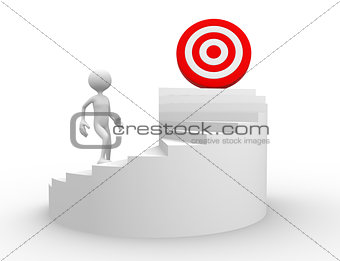 Target and stairs