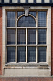 Ornate leaded window