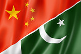 China and Pakistan flag