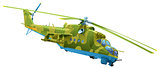 attack helicopter Mi-24