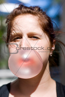 Chewing Gum Lady