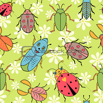  cute colorful beetles