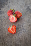 fresh garden strawberry