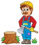 Image with lumberjack theme 1