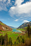 Lake in  Switzerland