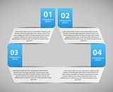 Infographic business template vector illustration