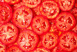 Tomatoes. Healthy food, background.