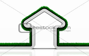 eco grass house