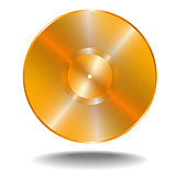 Golden vinil disk