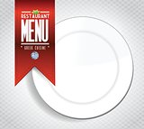 greek cuisine banner and restaurant illustration