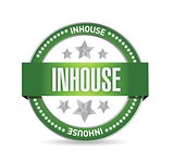 inhouse seal stamp illustration design