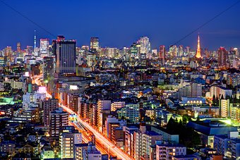 Tokyo Viewed from Ebisu