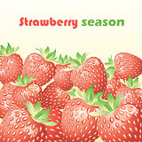 background with strawberries