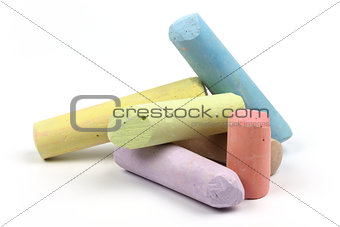 colored chalk