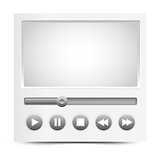 Vector simple video player interface