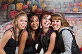 Group of Cute Teens Laughing