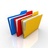 3 folders